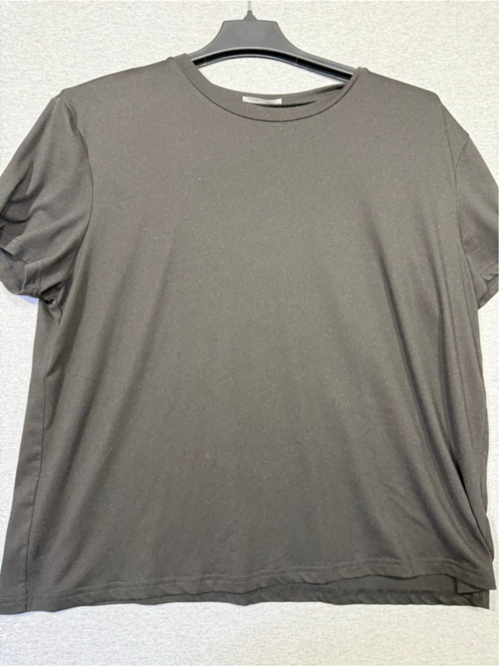 Women's EKOUAER Black Short Sleeve Tee Plus 2XL SUPER SOFT